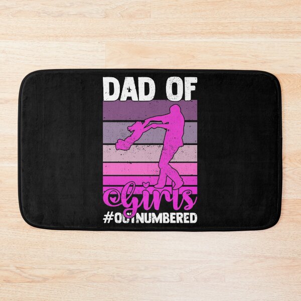 Item preview, Dad of Girls Outnumbered Husband Papa Funny Fathers Day designed and sold by haselshirt.