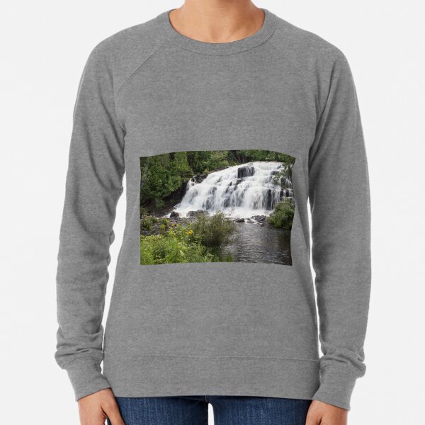 Bond Falls in the Upper Peninsula of Michigan Lightweight Sweatshirt