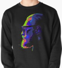 notorious neon bulb Pullover Sweatshirt