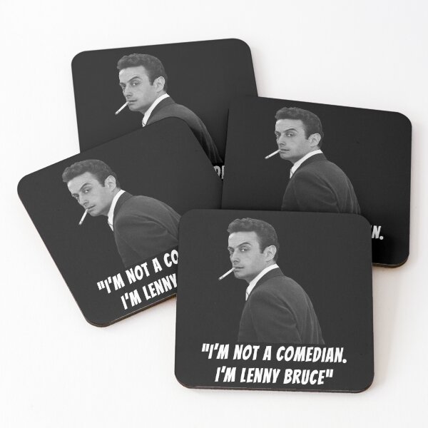 Item preview, Men Women I'm Not A Comedian Lenny Bruce Funny Men Fan designed and sold by JackFinestein.