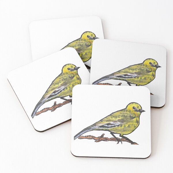 Item preview, Yellow Tailed Finch designed and sold by ardnaxela09.