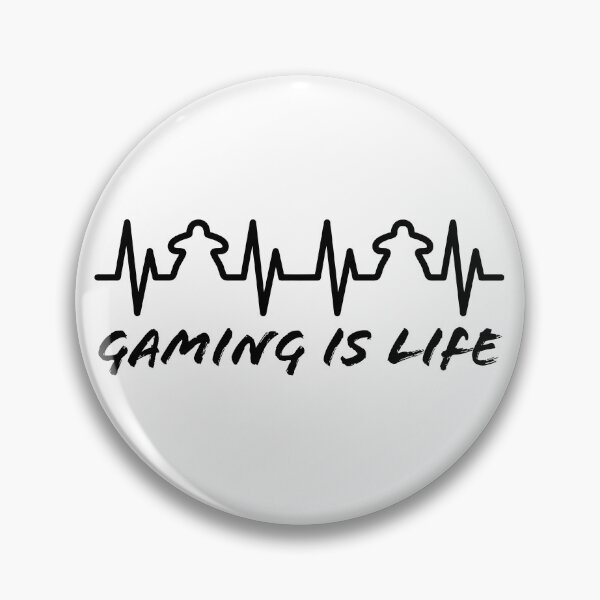 Item preview, Gaming is Life - Meeple Heartbeat (on light) designed and sold by geekyT.