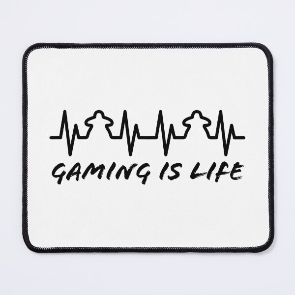 Item preview, Gaming is Life - Meeple Heartbeat (on light) designed and sold by geekyT.