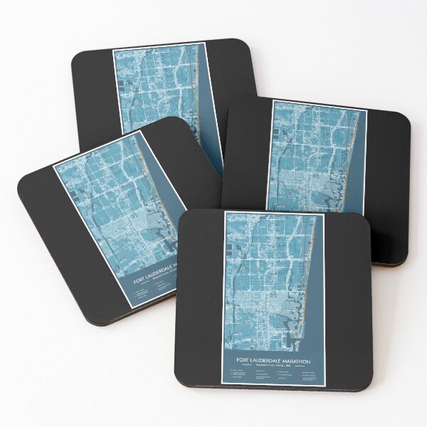 Item preview, Fort Lauderdale A1A Marathon (Mile Markers) designed and sold by BGALAXY.
