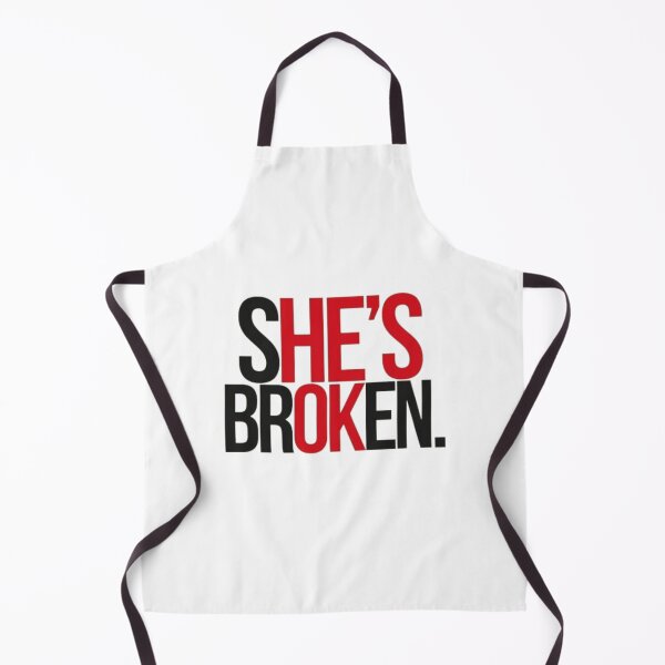 Item preview, SHE'S BROKEN. (HE'S OK) designed and sold by Canva-store-.