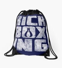 Kickboxing shirt Drawstring Bag
