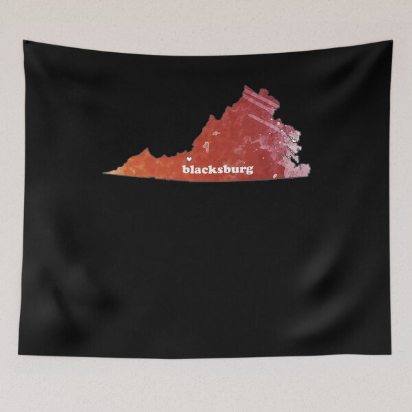Item preview, For Birthday Men Women Blacksburg Virginia Map Cute Photographic designed and sold by BetsyhillArts.