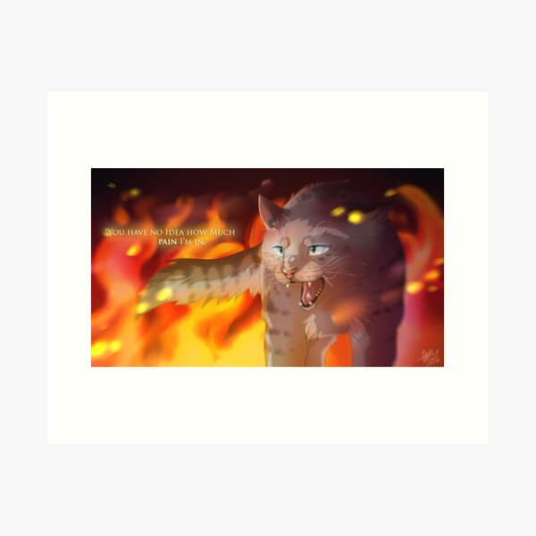 Ashfur Fire scene | Art Board Print