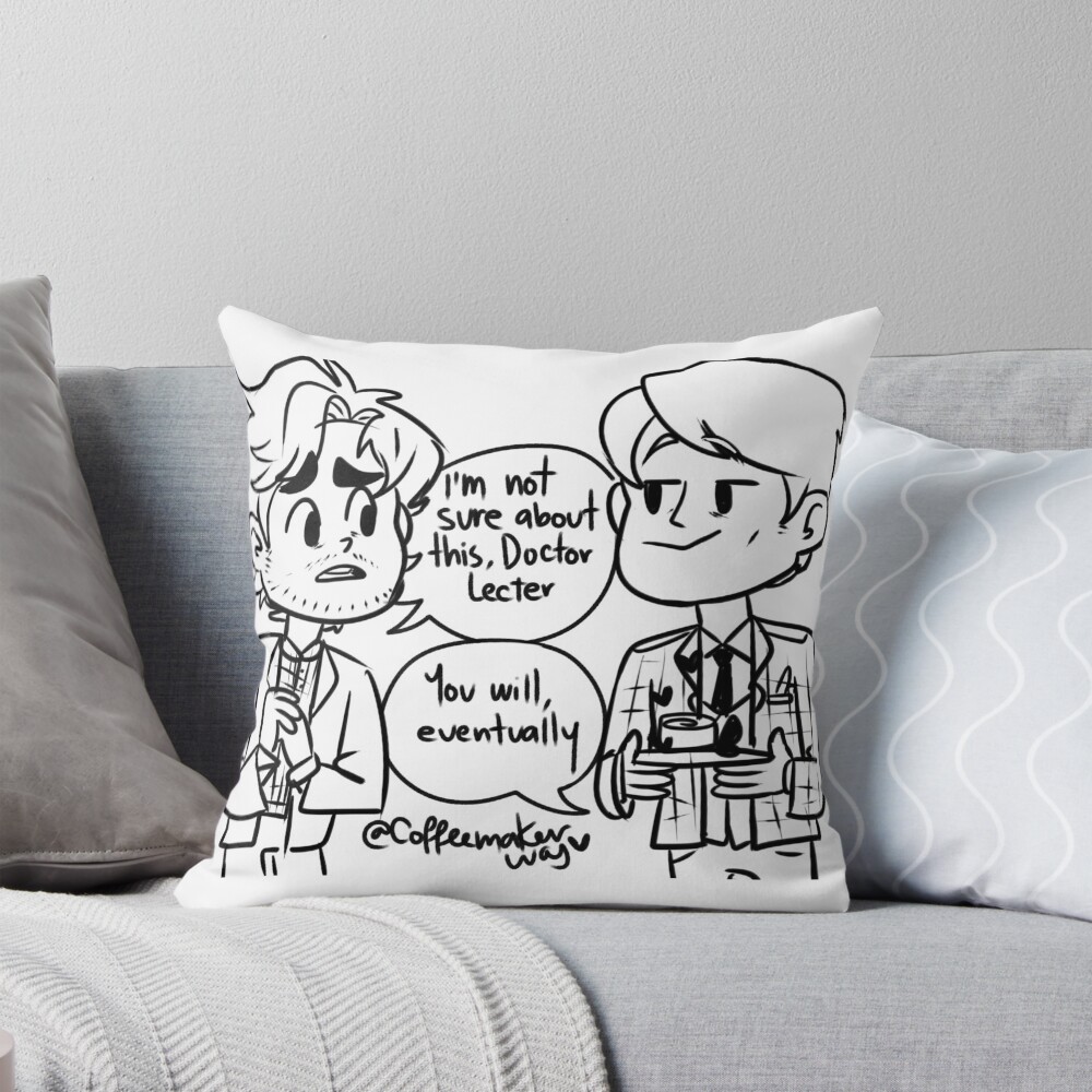 Item preview, Throw Pillow designed and sold by coffeemakerway.