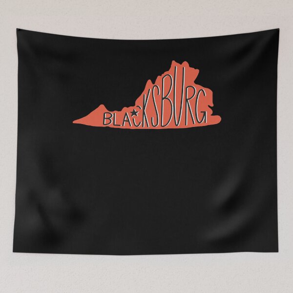 Item preview, Girl Who Loves Blacksburg Limited Edition Vintage Retro designed and sold by BetsyhillArts.