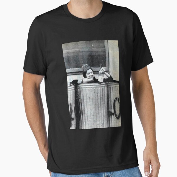 Item preview, Carrie Fisher in a Trash Can T-Shirt designed and sold by belsonlghartz.