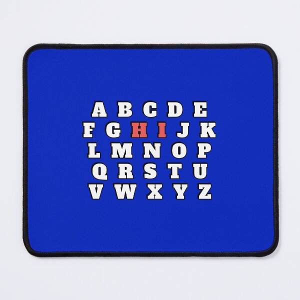 Item preview, Hi Alphabet - Back to School designed and sold by Inspirationmotivation.