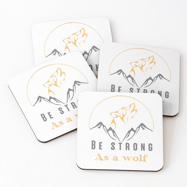 Item preview, Be strong as wolf t-shirt  designed and sold by T-ShirtIn85.
