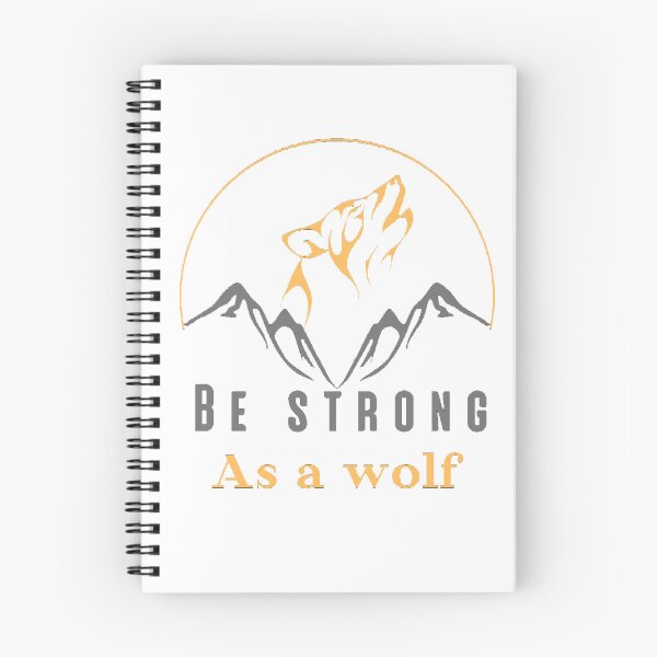 Item preview, Be strong as wolf t-shirt  designed and sold by T-ShirtIn85.