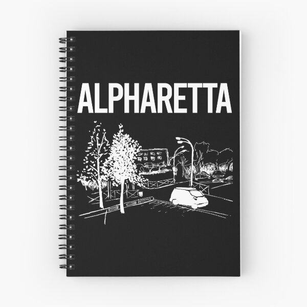Item preview, Street Sketch Alpharetta designed and sold by bettyn9wp.
