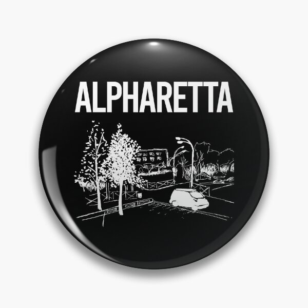Item preview, Street Sketch Alpharetta designed and sold by bettyn9wp.