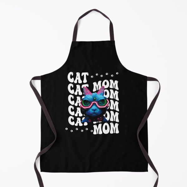 Item preview, funky neon COLORFUL cat MOM aesthetic meme designed and sold by cocomelon168.