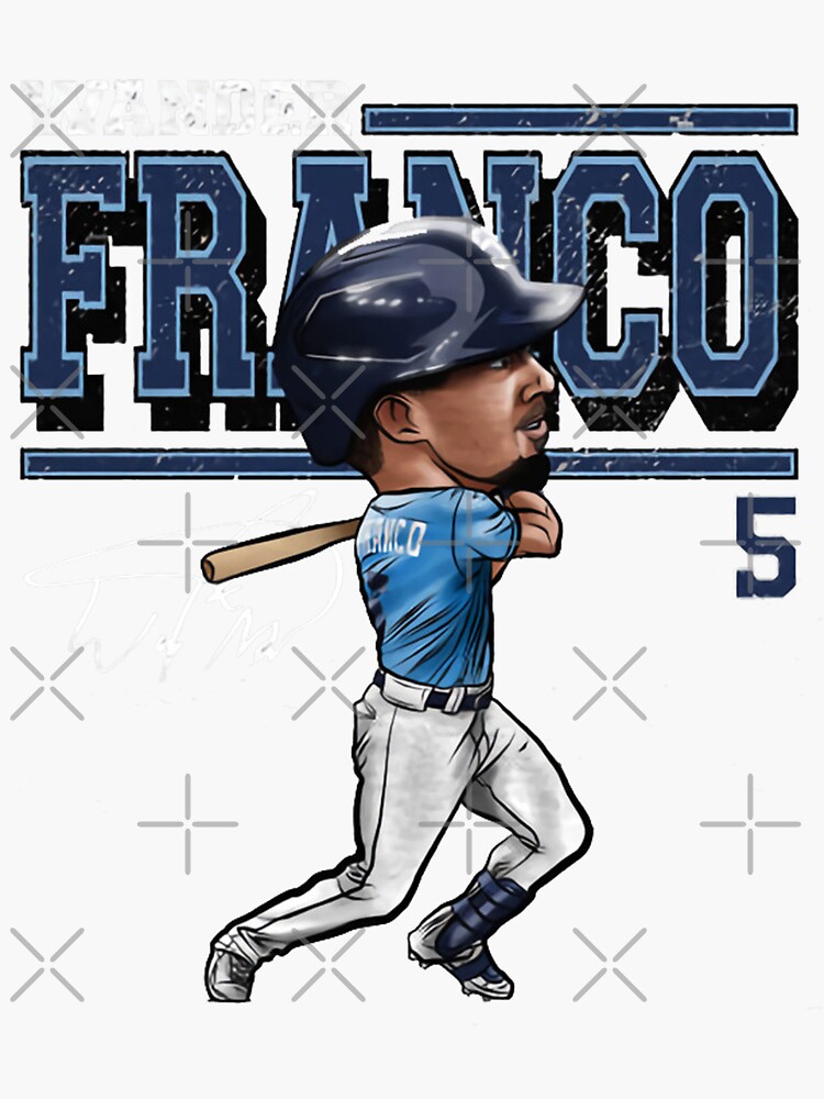 &ldquo;Wander Franco Cartoon&rdquo; Sticker for Sale by wardwilliam90 | Redbubble