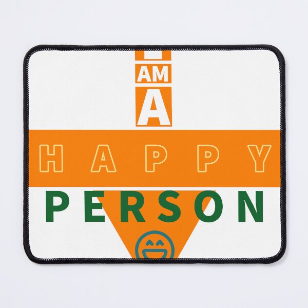 Item preview, I am a Happy Person Letter Design designed and sold by RiyonArts.