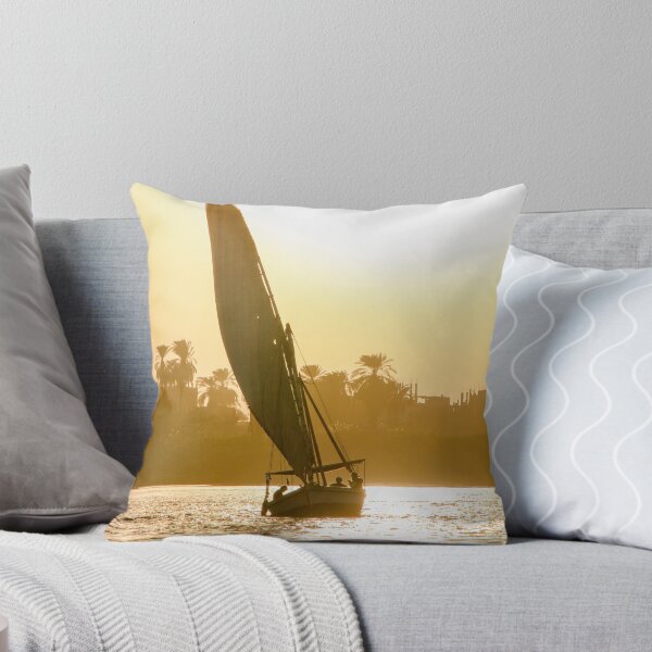 Item preview, Felucca sailing on the river Nile, Egypt designed and sold by bookofwandering.