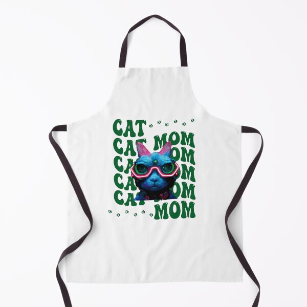Item preview, funky neon colorful cat MOM aesthetic  designed and sold by cocomelon168.