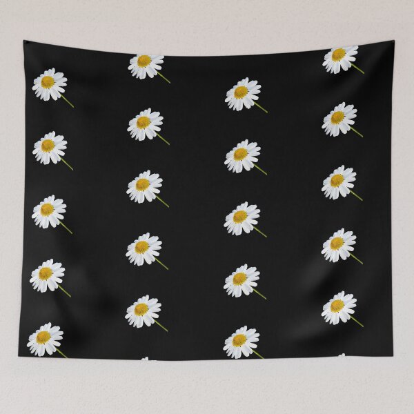 Item preview, Beautiful daisy flower isolated against black designed and sold by AB Photostudio.