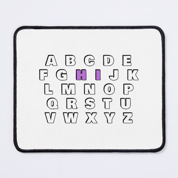 Item preview, Hi Alphabet - Back to School designed and sold by Inspirationmotivation.