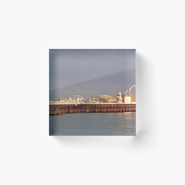 Item preview, Brighton Pier at Sunset designed and sold by colettelydon.