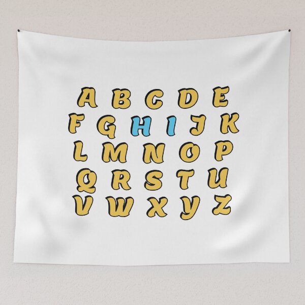 Item preview, Hi Alphabet - Back to School - Teachers - Funny pre k kindergarten designed and sold by Inspirationmotivation.
