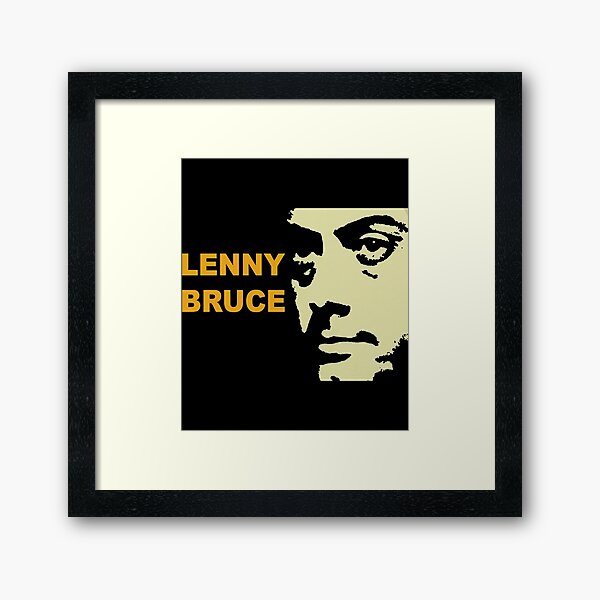 Aperçu de l'œuvre Rétro Vintage Spécial Présent Lenny Bruce Musique Vintage Rétro créée et vendue par JackFinestein.