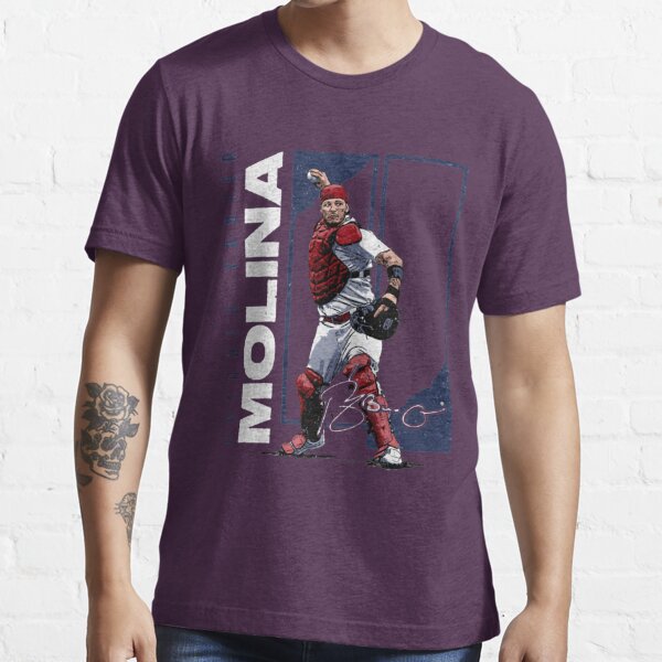 Yadier Molina Stretch Essential T-Shirt for Sale by wardwilliam90