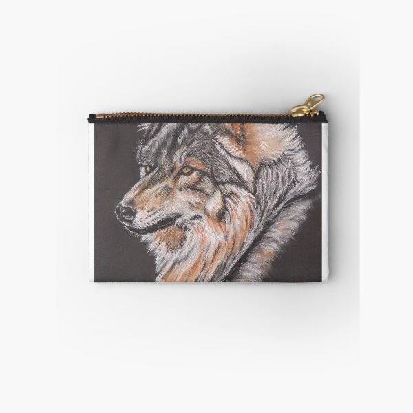 Item preview, Mexican wolf   (pastel on canvas) designed and sold by Linda Sparks.