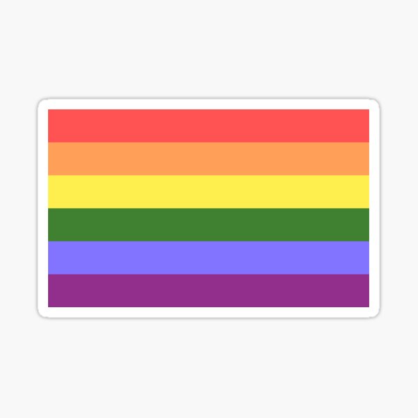 Lgbt Pride Flag Sticker For Sale By Public Arte Redbubble