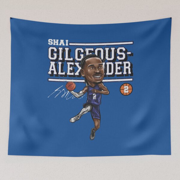Item preview, Shai Gilgeous-Alexander Cartoon designed and sold by richardreesep.