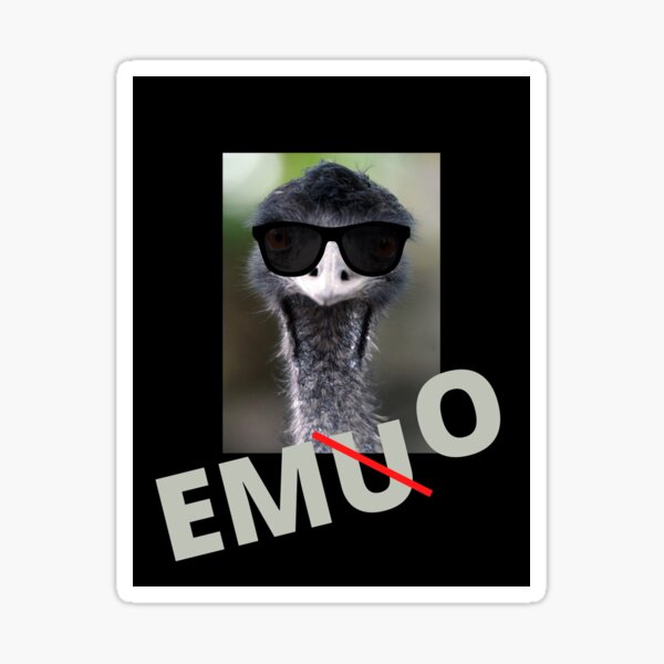 Funny Emu Bird Gifts, Funny Emo Music Quote - Emu Bird Gift - Tapestry