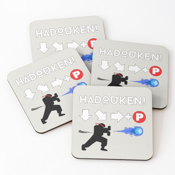Artikelvorschau, Ryu, Street Fighter Hadouken Fireball Fan Art entworfen und verkauft von CupOfJoeInc.