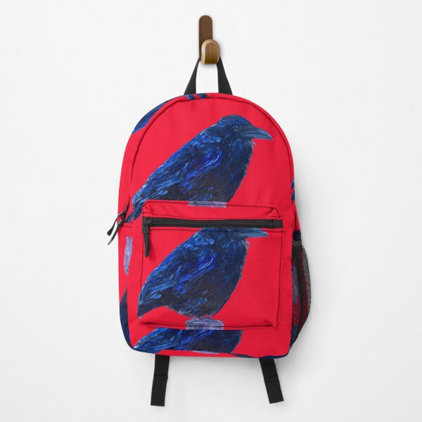 Item preview, Raven on Red background designed and sold by MatsonArtDesign.