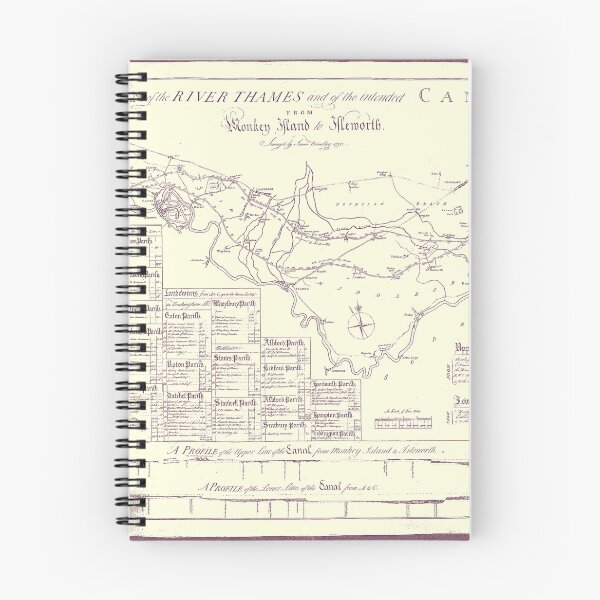 Item preview, Plan of River Thames and Intended Canal designed and sold by Malcolm Walker.