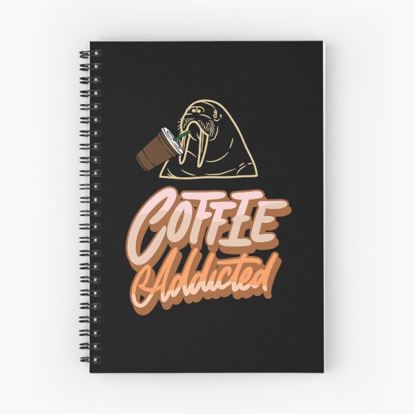 Item preview, Coffee Addict Walrus designed and sold by The Love Quill.