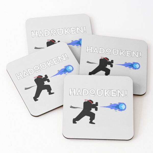 Artikelvorschau, Street Fighter, Ryu Hadouken Feuerball-Fankunst entworfen und verkauft von CupOfJoeInc.