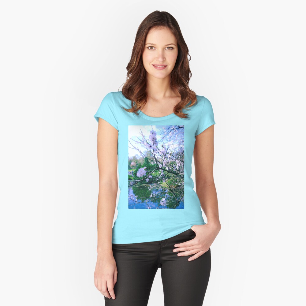 Item preview, Fitted Scoop T-Shirt designed and sold by Mallorn.