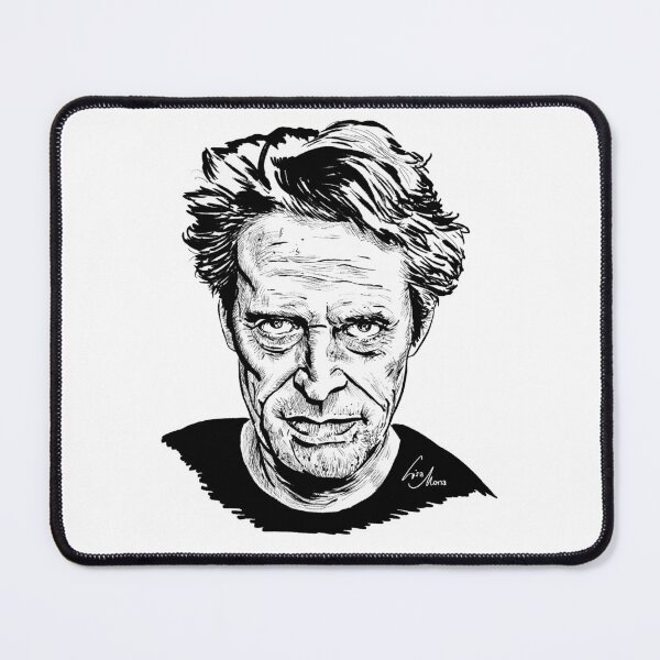 Item preview, Willem Dafoe portrait designed and sold by Lisa-Mona.