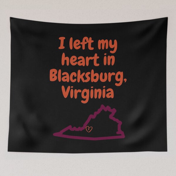 Item preview, Who Loves Movie I Left My Heart In Blacksburg Virginia Cute Photographic designed and sold by BetsyhillArts.