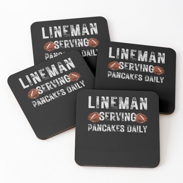 Item preview, Football Lineman Shirt - Serving Pancakes Daily  designed and sold by AVATAR-MANIA.