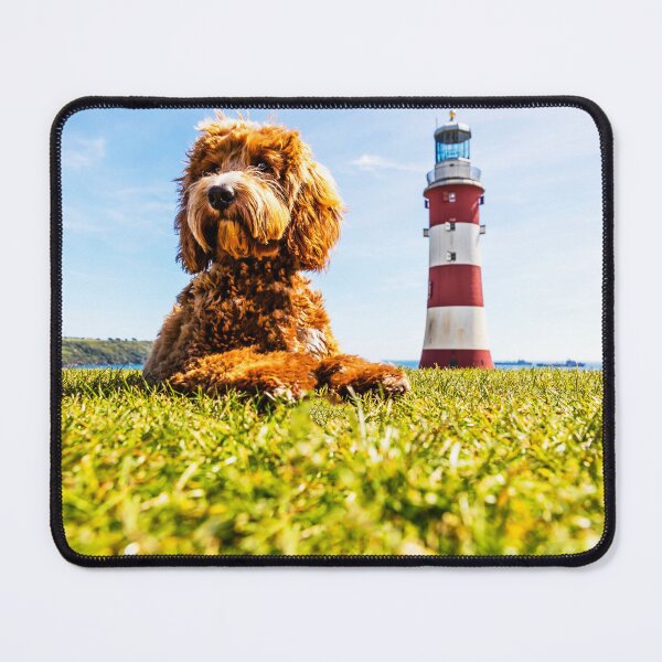 Item preview, Dog As Big As A Lighthouse designed and sold by Paul Thompson Photography.