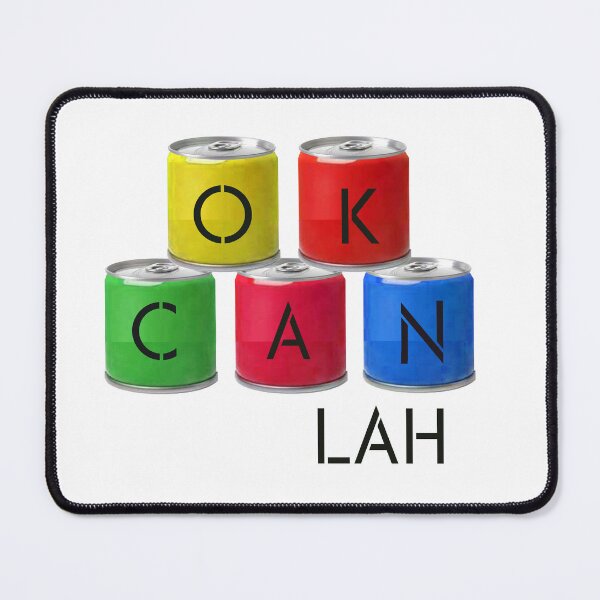 Item preview, Ok can lah colorful cans designed and sold by UniqueDesignHub.