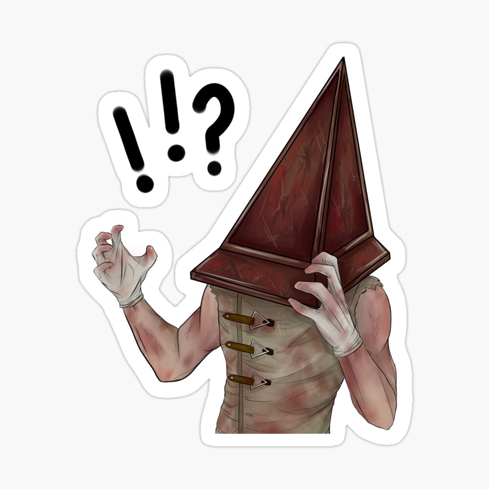 pyramid head 02 Poster for Sale by jibblyuniverse4