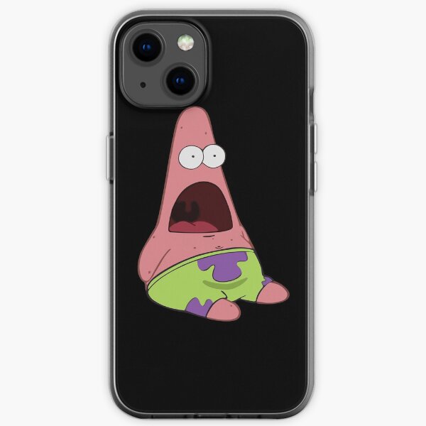 Surprised Patrick iPhone Soft Case