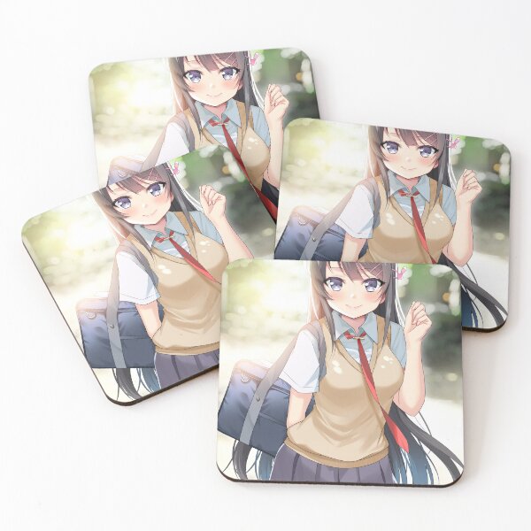 Item preview, Mai Sakurajima Rascal Does Not Dream of a Dreaming Girl Artwork designed and sold by hondart.