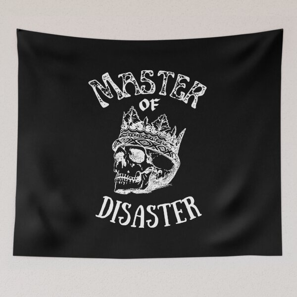 Item preview, Master Of Disaster (white) designed and sold by Elvira Hyvönen.